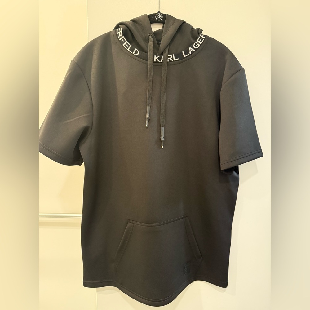 Karl Lagerfeld short sleeve hoodie
